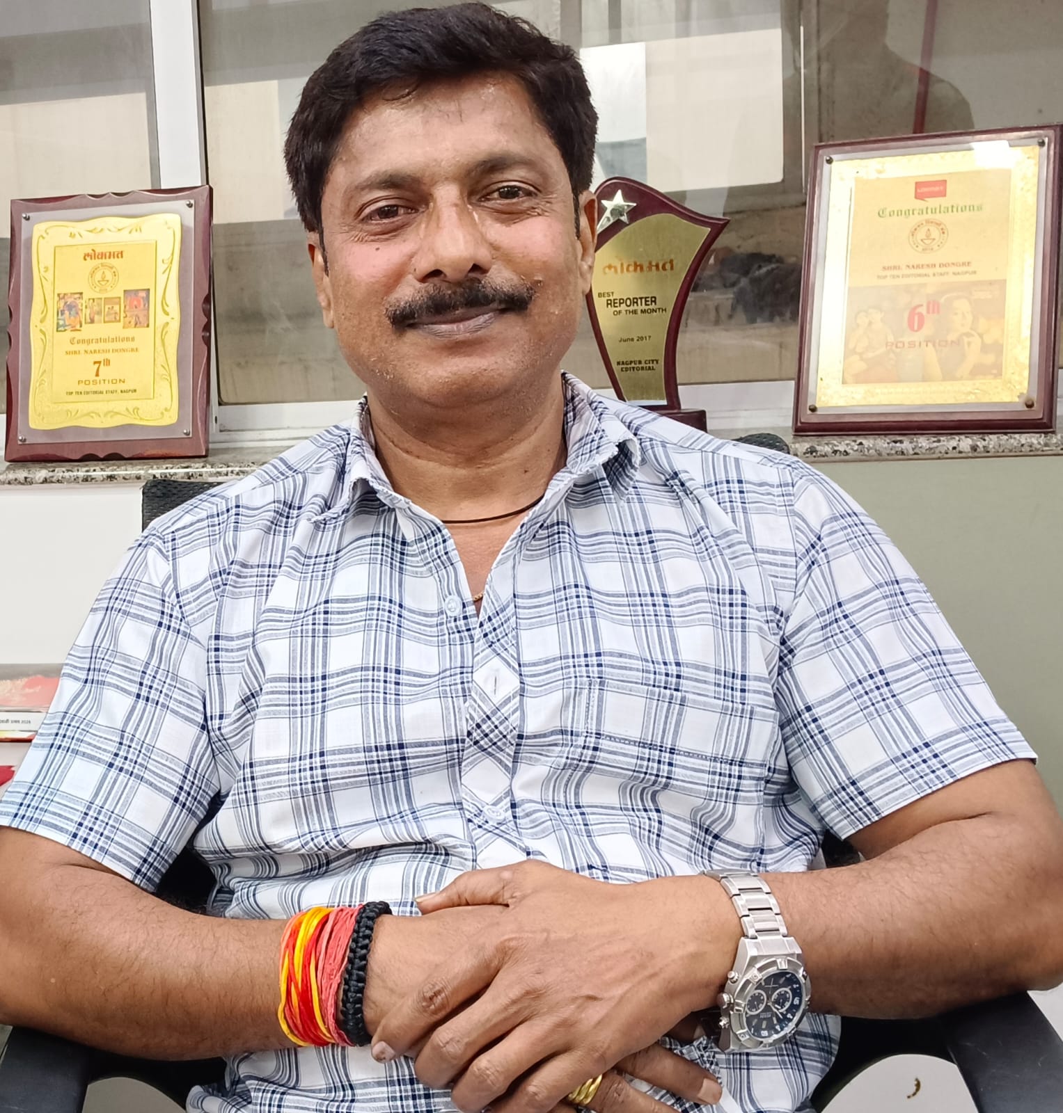 उप मुख्य-उप-संपादक नरेश डोंगरे यांना स्व. अनिलकुमार स्मृती पत्रकारिता पुरस्कार जाहीर